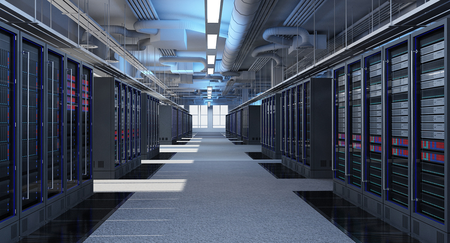 ArtStation - Data Communication Server Room | Resources