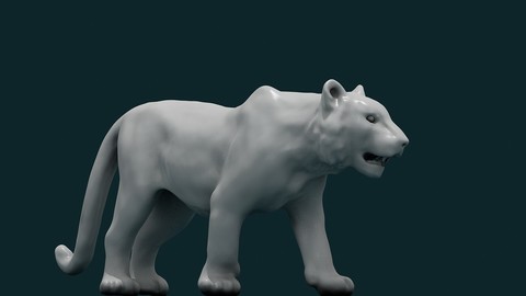 3D Tiger