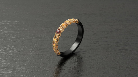 Jewelry Caesar ring