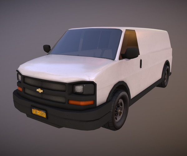 ArtStation - Chevrolet Express 2013 | Game Assets