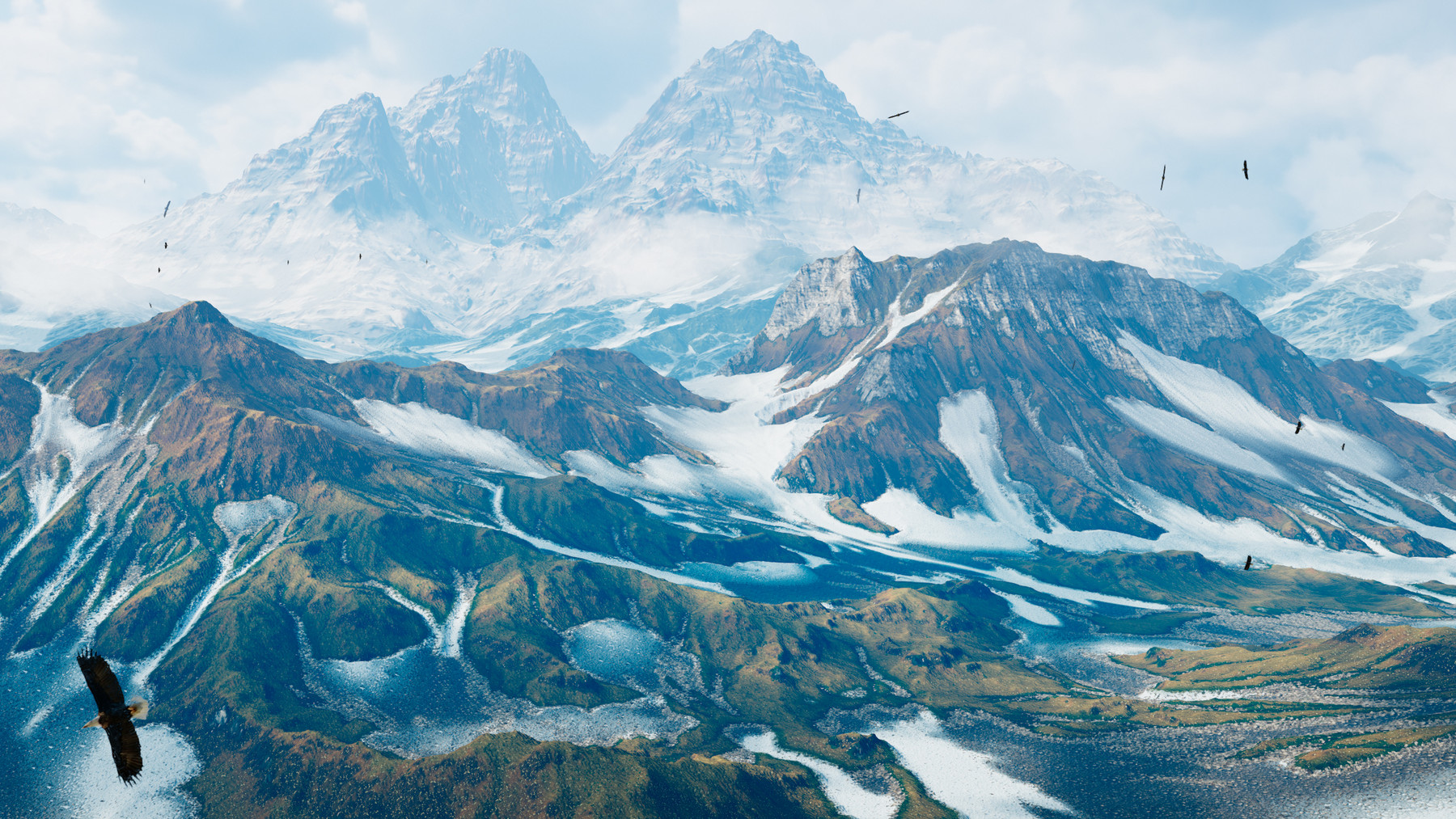ArtStation - Alpine Environment - Unity 2017 .unityPackage | Game Assets