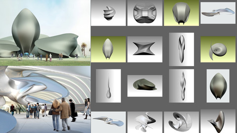 Kit bash library for Experimental Architectures