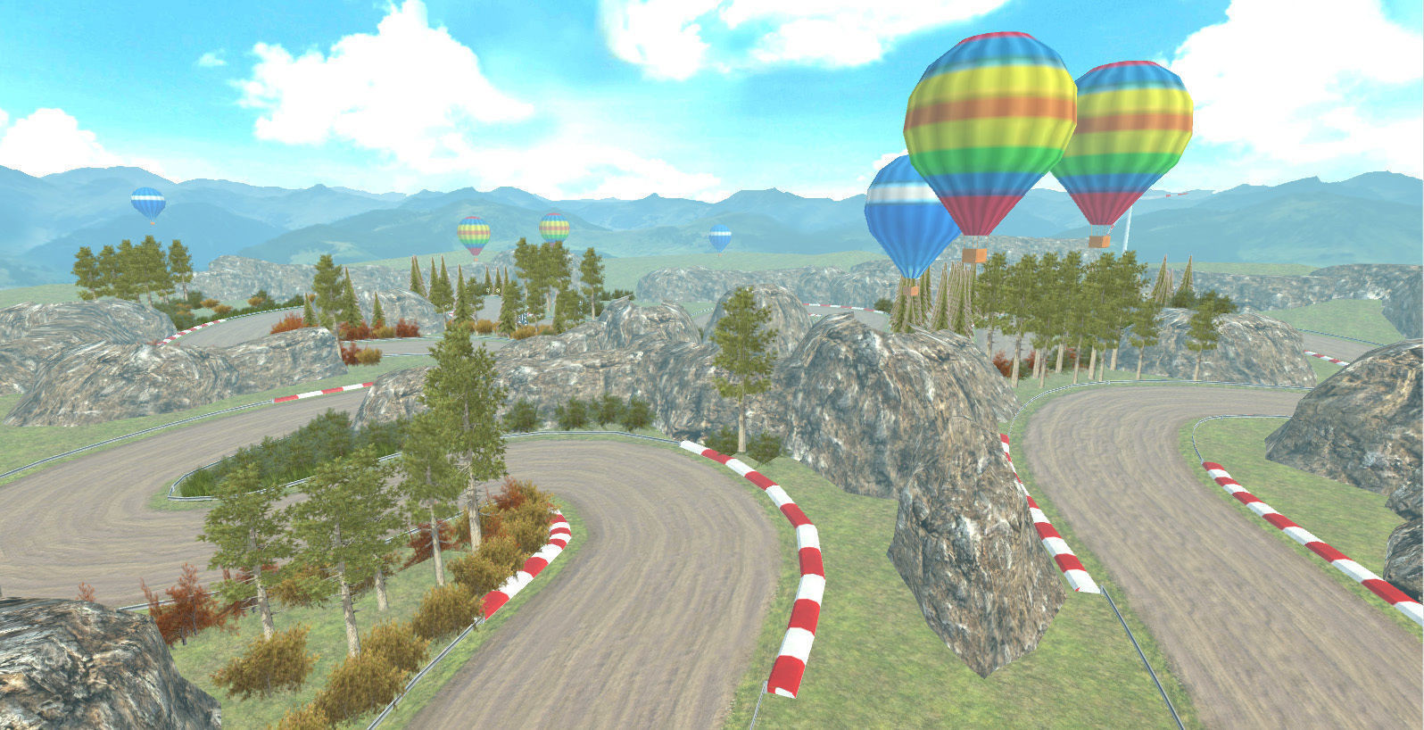 Rally Race Track Road Environment Pack For Mobile Games, 55% OFF