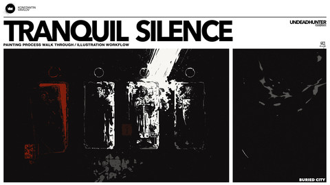 Tranquil Silence - Painting Process walk through / illustration workflow