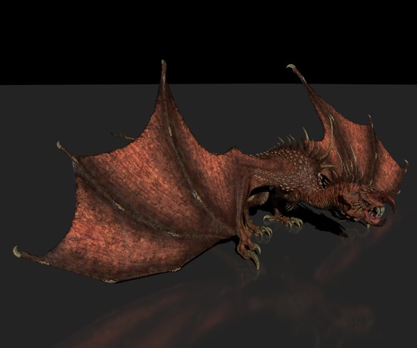 ArtStation - Vulture Dragon Maya rig | Resources