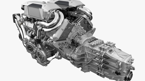 Bugatti Chiron - Divo Engine