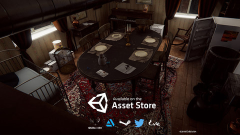 HQ Messy Dining Room PBR