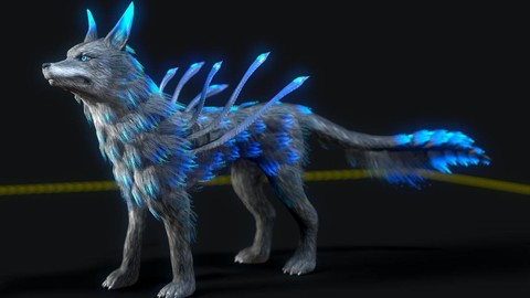 Fire Wolf Maya Rig