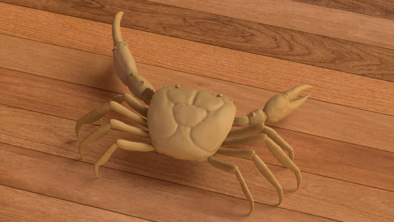 ArtStation - Crab Maya Rig | Resources