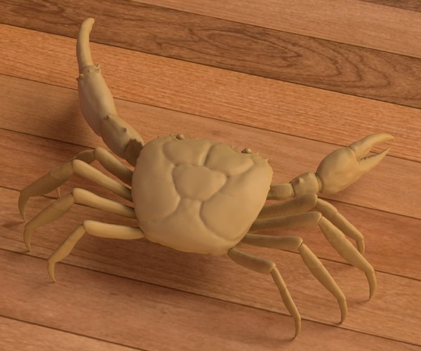ArtStation Crab Maya Rig Resources