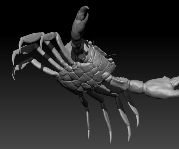 ArtStation - Crab Maya Rig | Resources