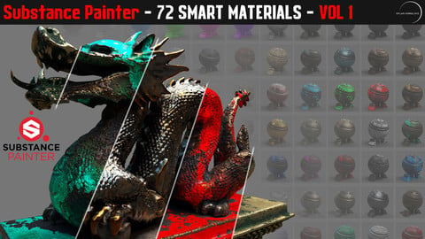 72 Smart Materials - Substance Painter