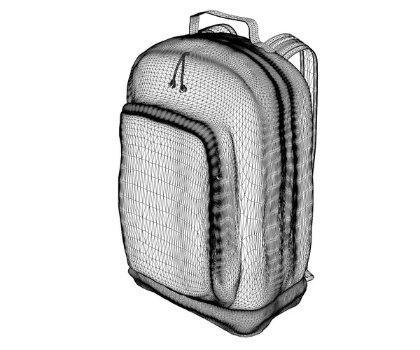 ArtStation Backpack 3D model Game Assets