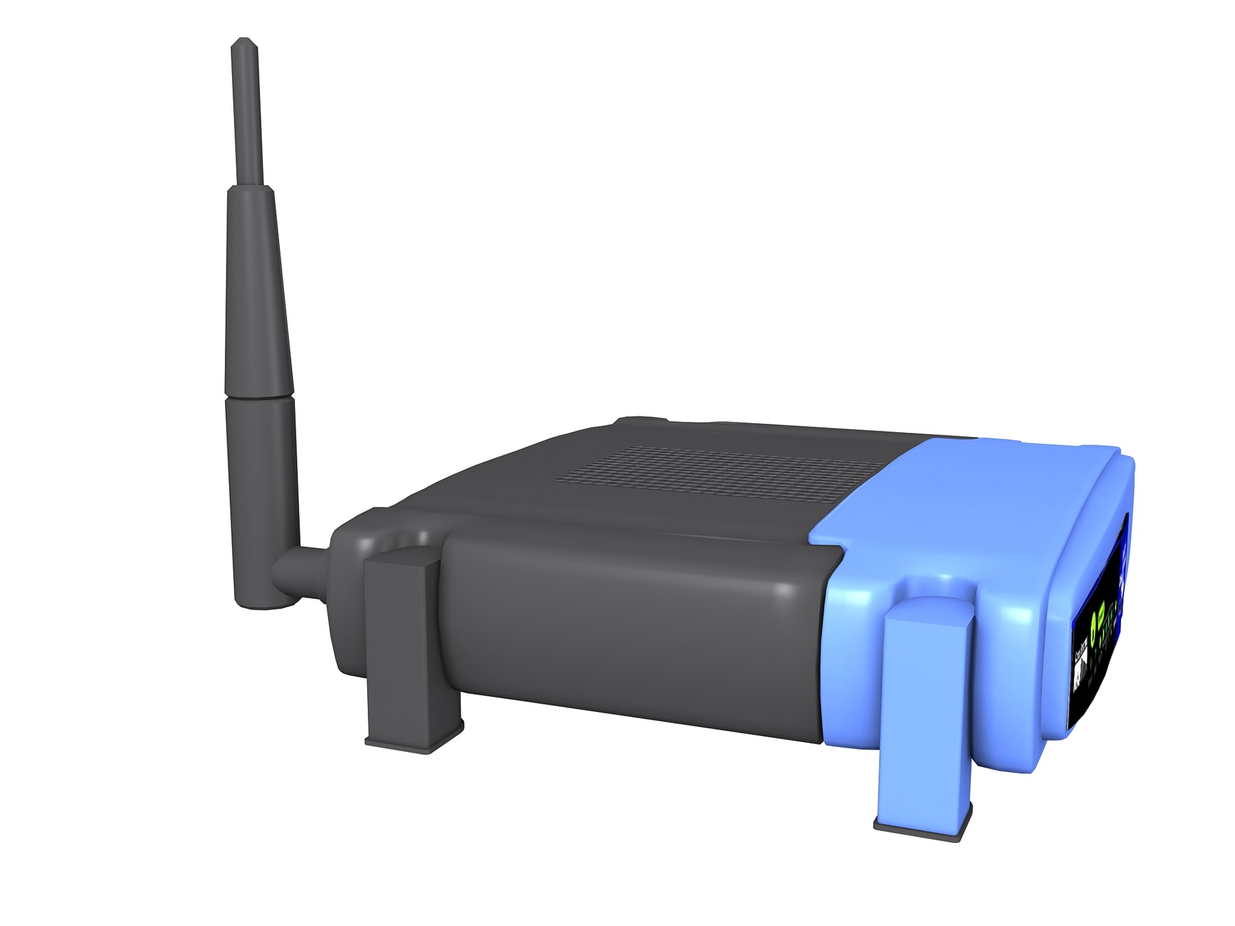 ArtStation Linksys wireless router 3D model Resources