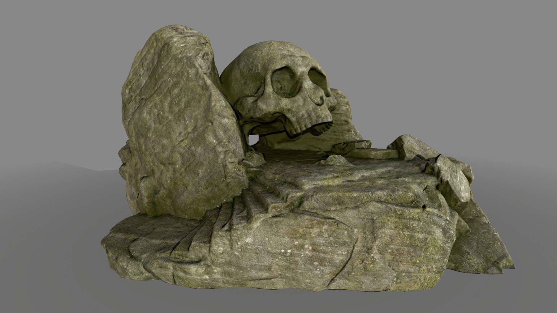 ArtStation skull cave Resources