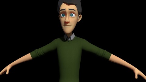 Jerry (cartoon male) Maya Rig