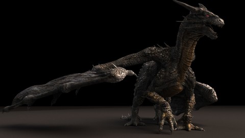 Stone Dragon Maya Rig