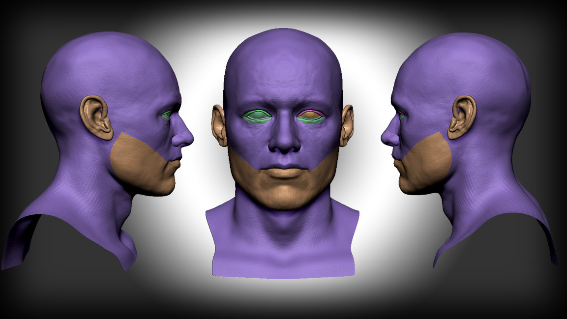 Artstation Free Male Head Base Mesh Pro Resources