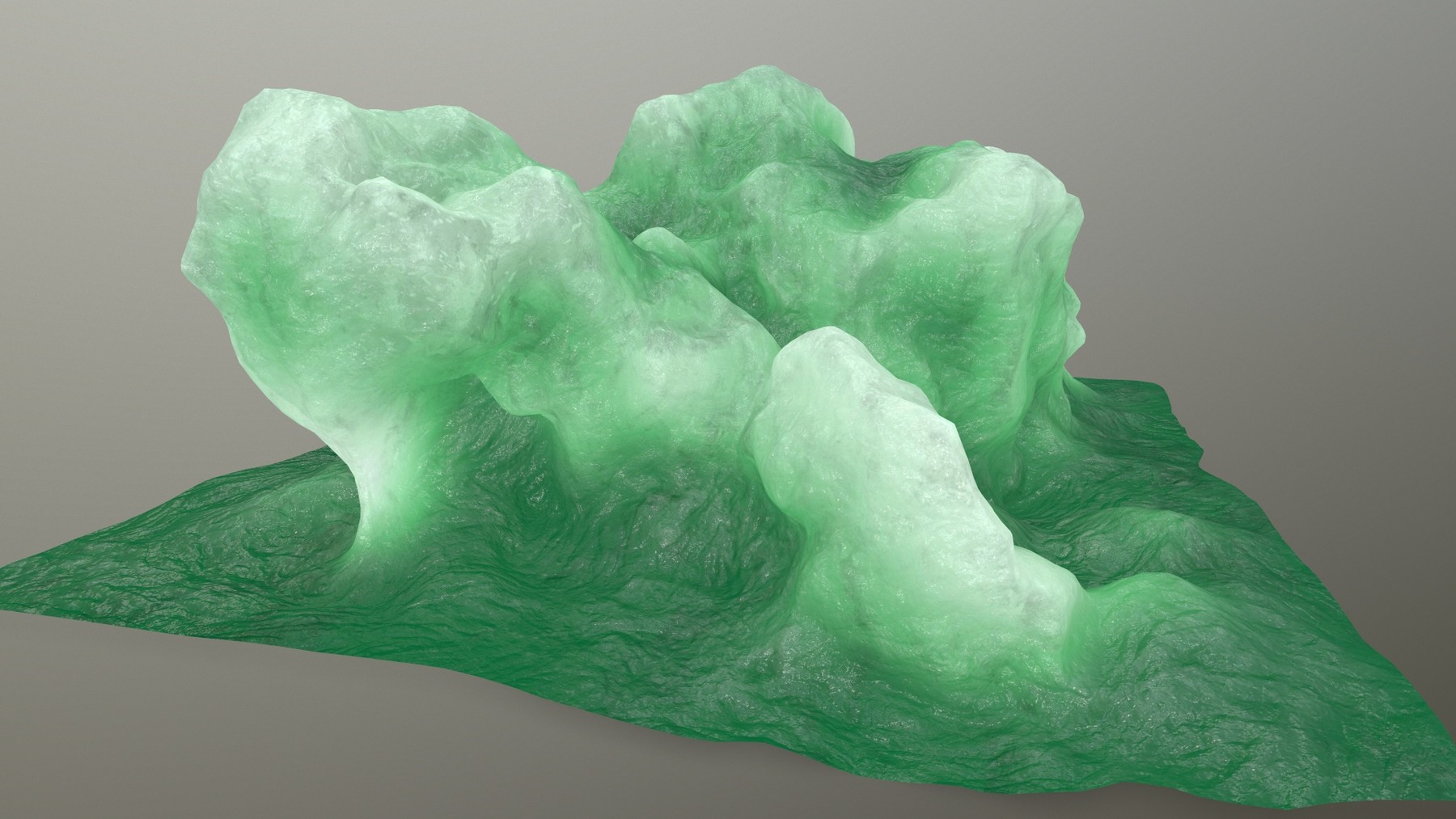 ArtStation ice rock Resources