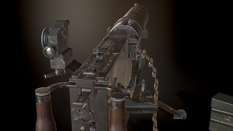 MG08 German Machine Gun