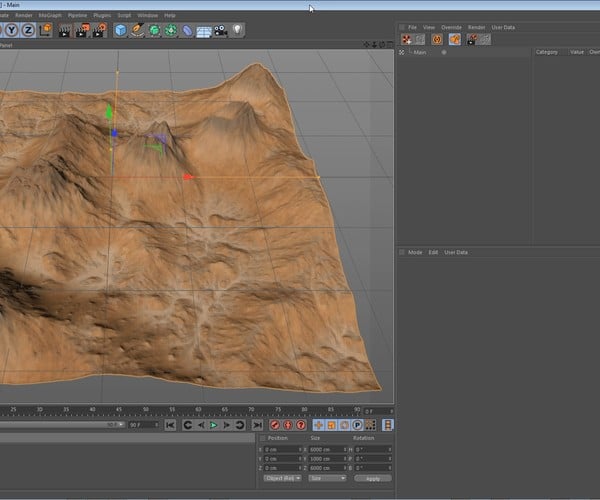 Artstation Import Terrain Heightmaps With Textures Into Any 3d Package Tutorials 5322