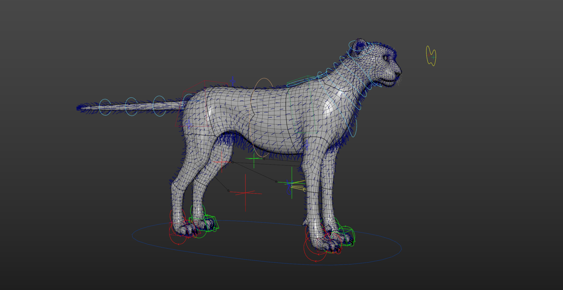 combining animations in cheetah3d
