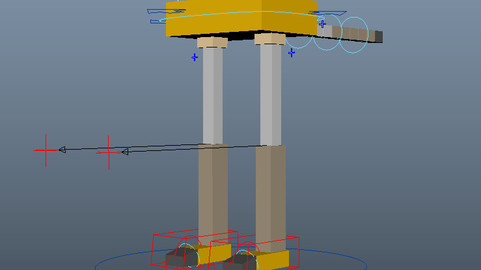 Boxy Walker Maya Rig