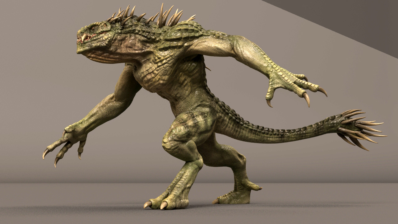 Introduction Dino Beast Maya Rig made by Truong. 
