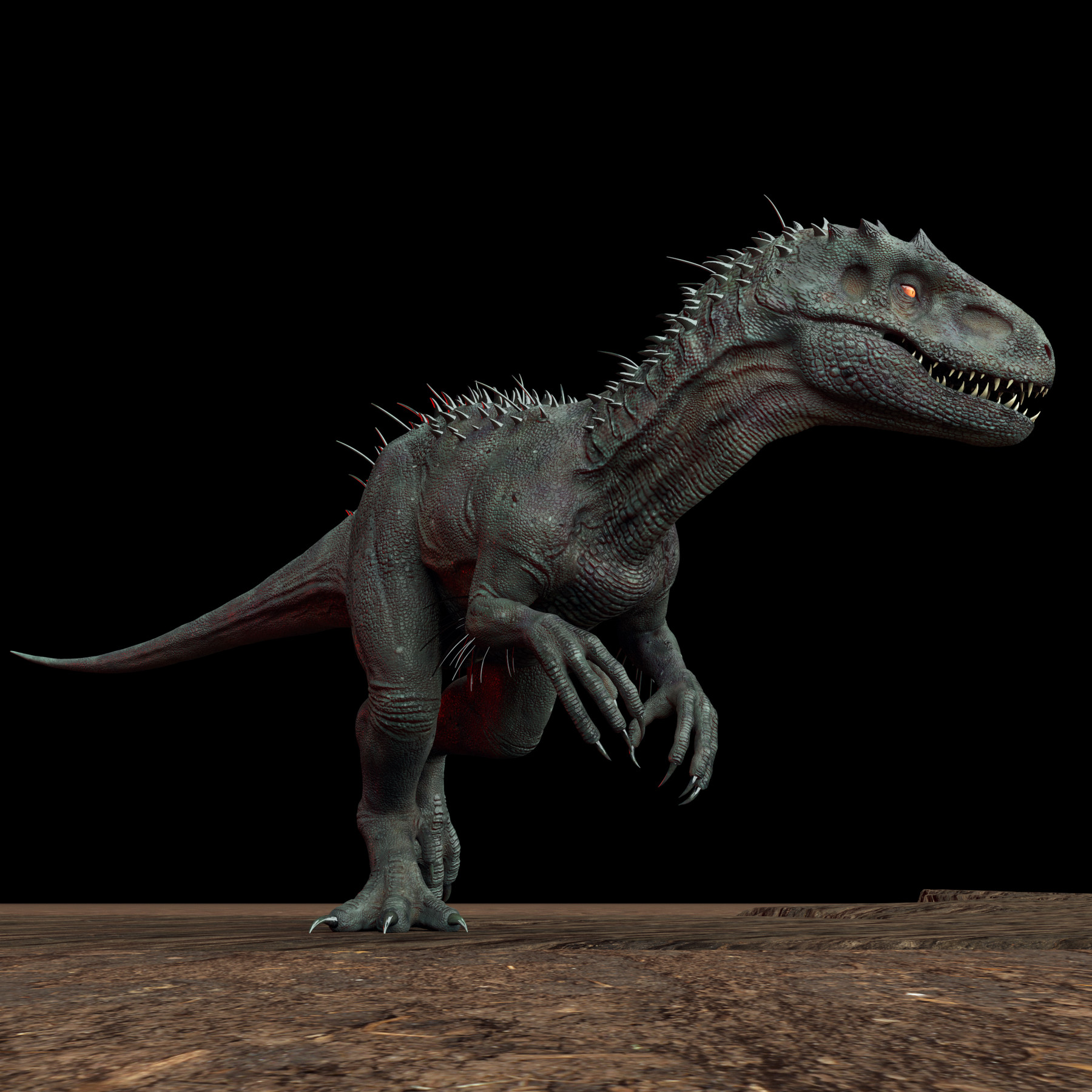 Irex Dinosaur Maya Rig.