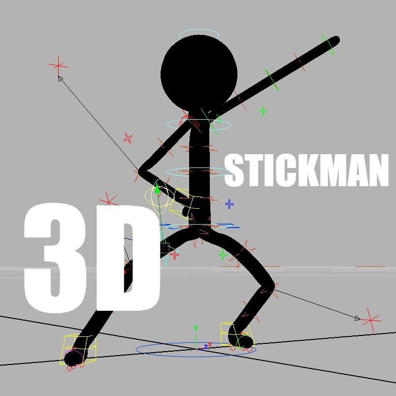 ArtStation - 3d Rigged StickMan