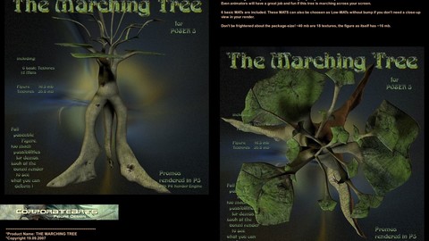 The Marching Tree (Poser / DAZ rig)