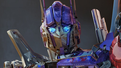 Optimus Prime- Transformer 3d model only
