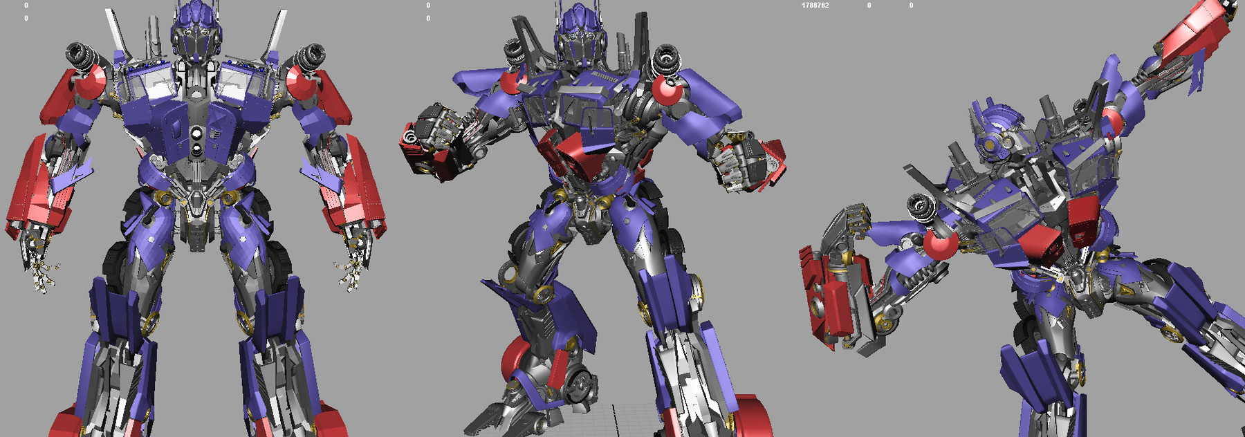 Artstation Optimus Prime Transformer 3d Model Only Resources 