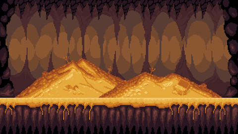 Pixel Art - Treasure Cave