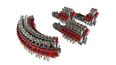 Car engine brush for Zbrush