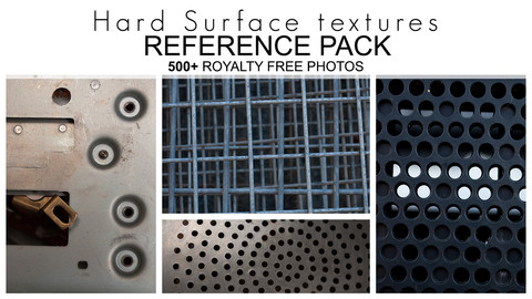 Reference Pack - Hard Surface - 500+ Royalty Free Photos