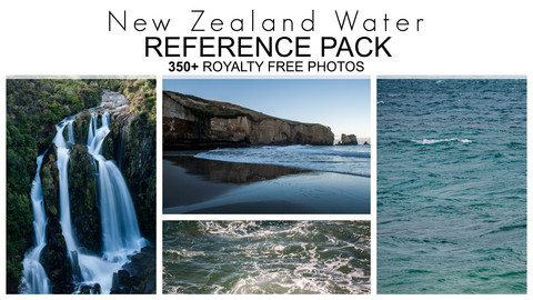 NZ Reference Pack - Water - 350+ Royalty Free Photos