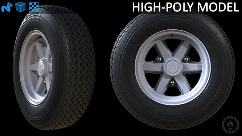 Michelin XAS tire with Gotti bi-metal rim