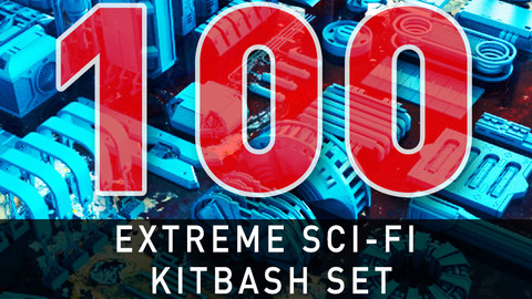 Extreme Sci-Fi Kit Bash Set