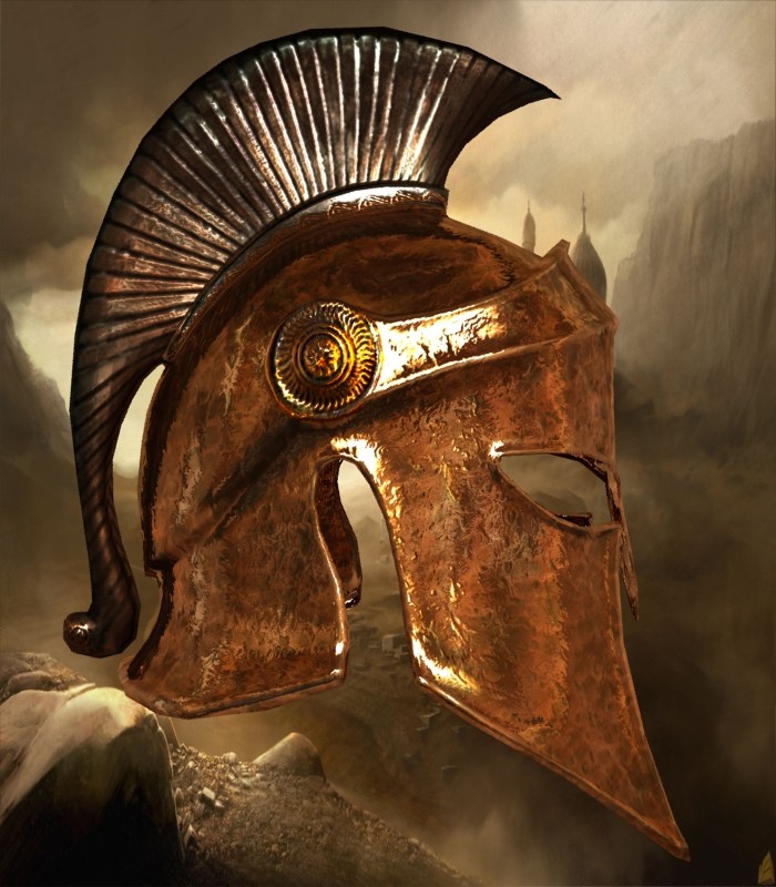 Artstation Spartans Helmet Resources