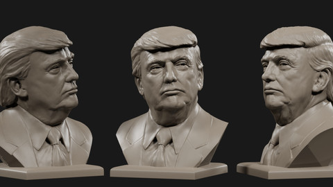 Donald Trump bust №4
