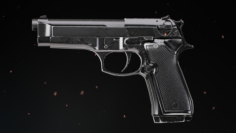 Beretta 92 UE4