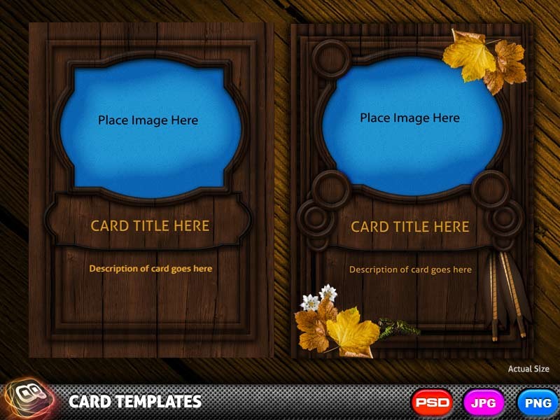 ArtStation 20 Collectable Card Game Templates Game Assets