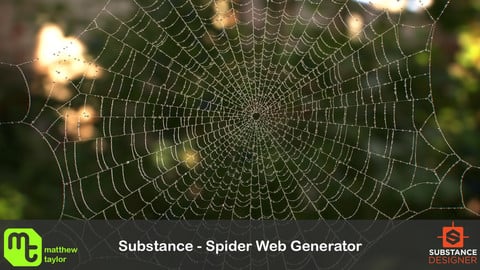 Substance - Spider Web Generator