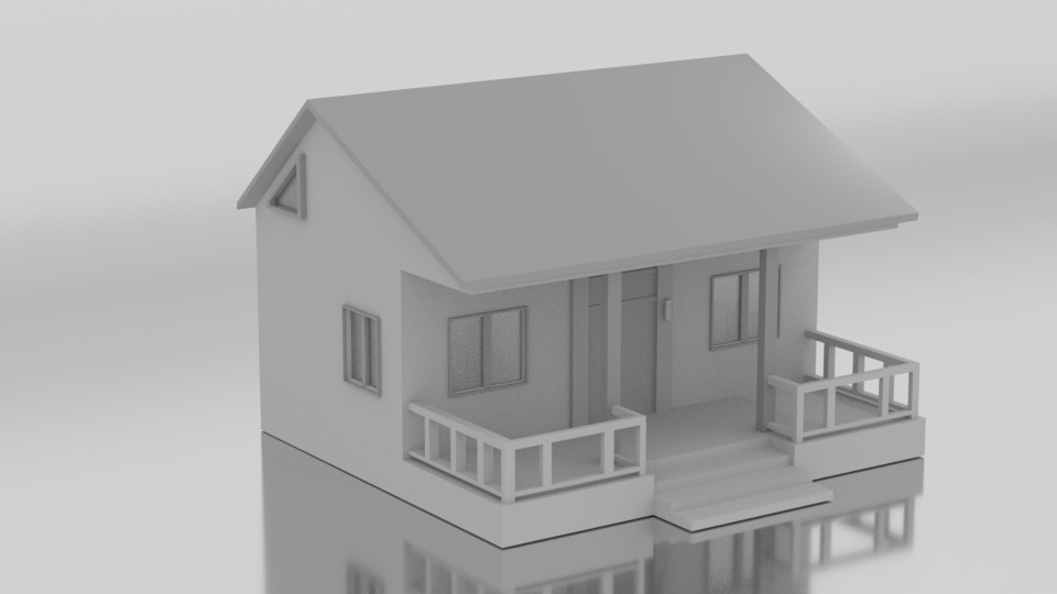 Modern 3d model