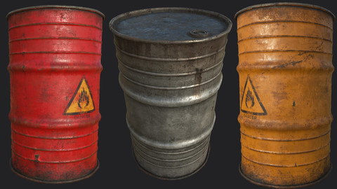 Explosive Barrels PBR