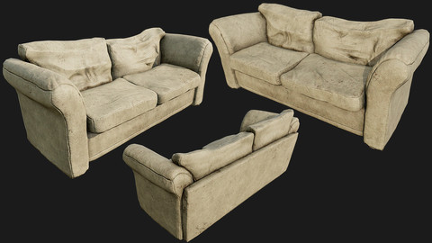 Old Cotton Couch PBR