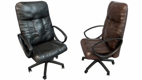Old Office Chair PBR