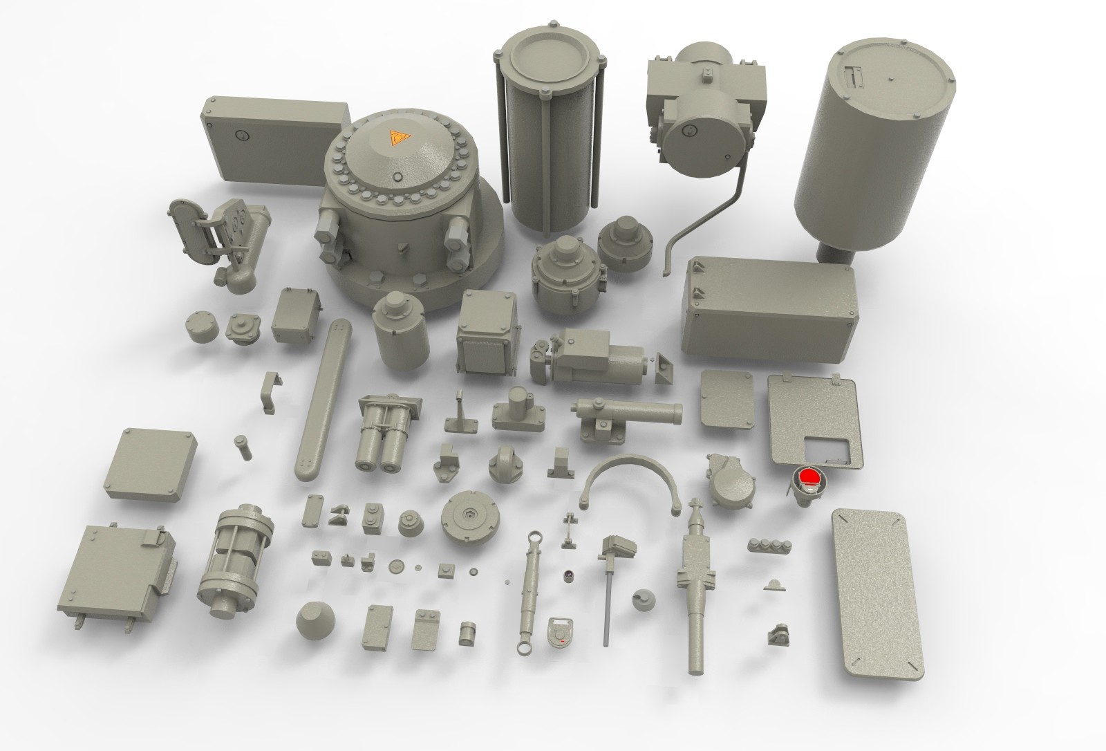 ArtStation - Mechanics collection 1 Kitbash | Resources