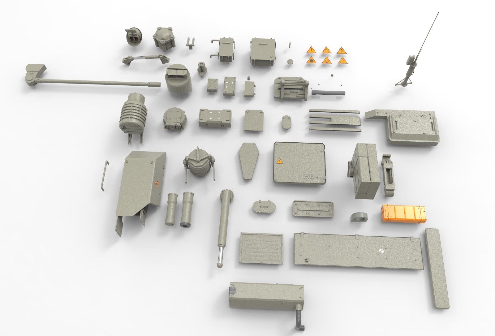 ArtStation - Mechanics collection 1 Kitbash | Resources